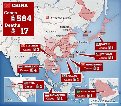 what areas are quarantined in china